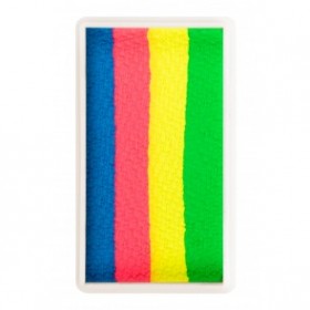 Splitcake Block 49957 neon lime/geel/pink/blauw 28 gr. 33